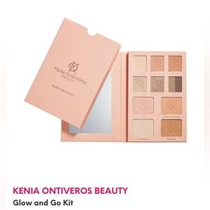 Kenia Ontiveros Glow and Go Kit - Full Face Palette​ New In Box
